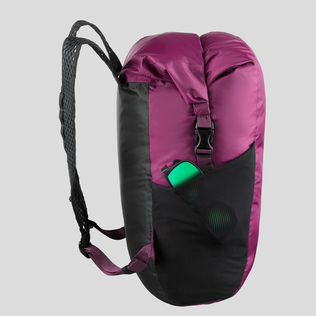 Mô tả Balo du lịch 20l chống thấm gấp gọn travel 100 tím DECATHLON forclaz mã 8560419 - 4