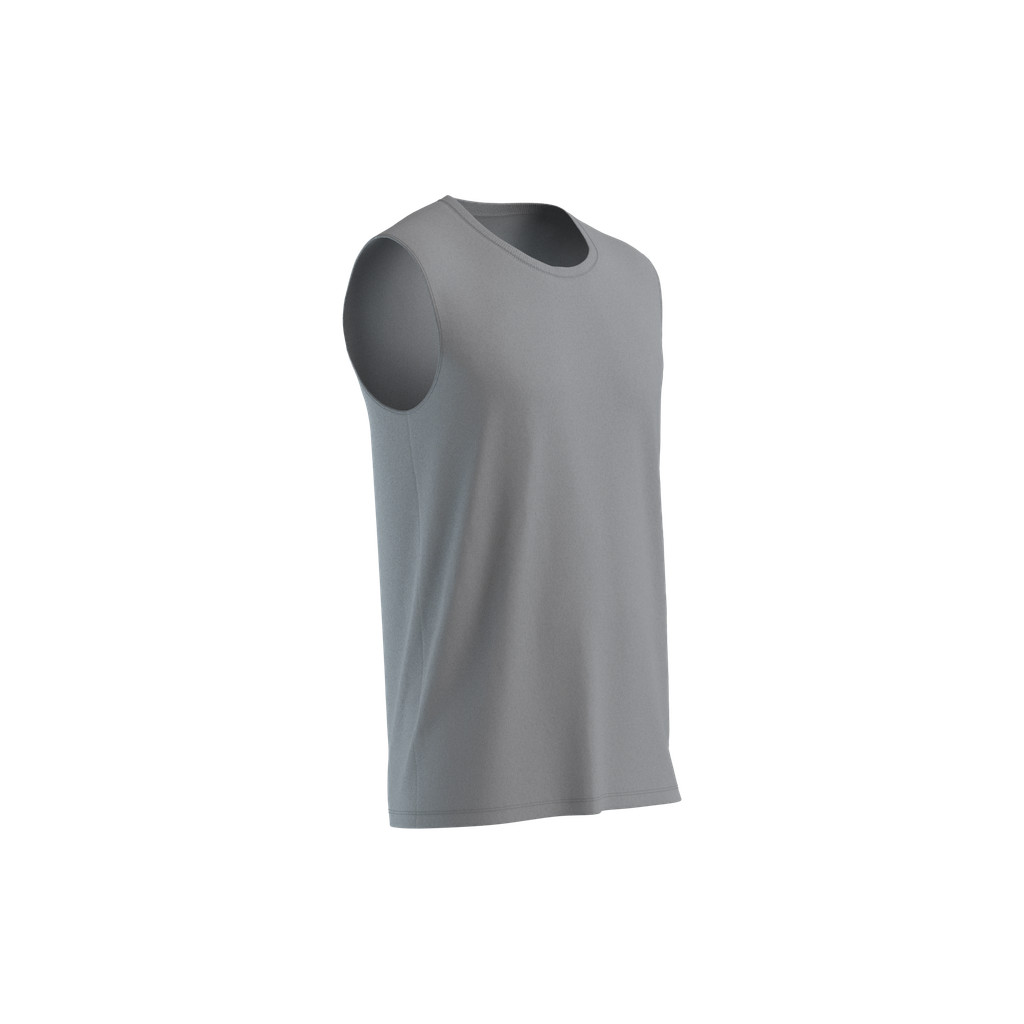Mô tả Áo thun không tay tập fitness cotton 500 cho nam xám DECATHLON DOMYOS mã 8667063 - 2