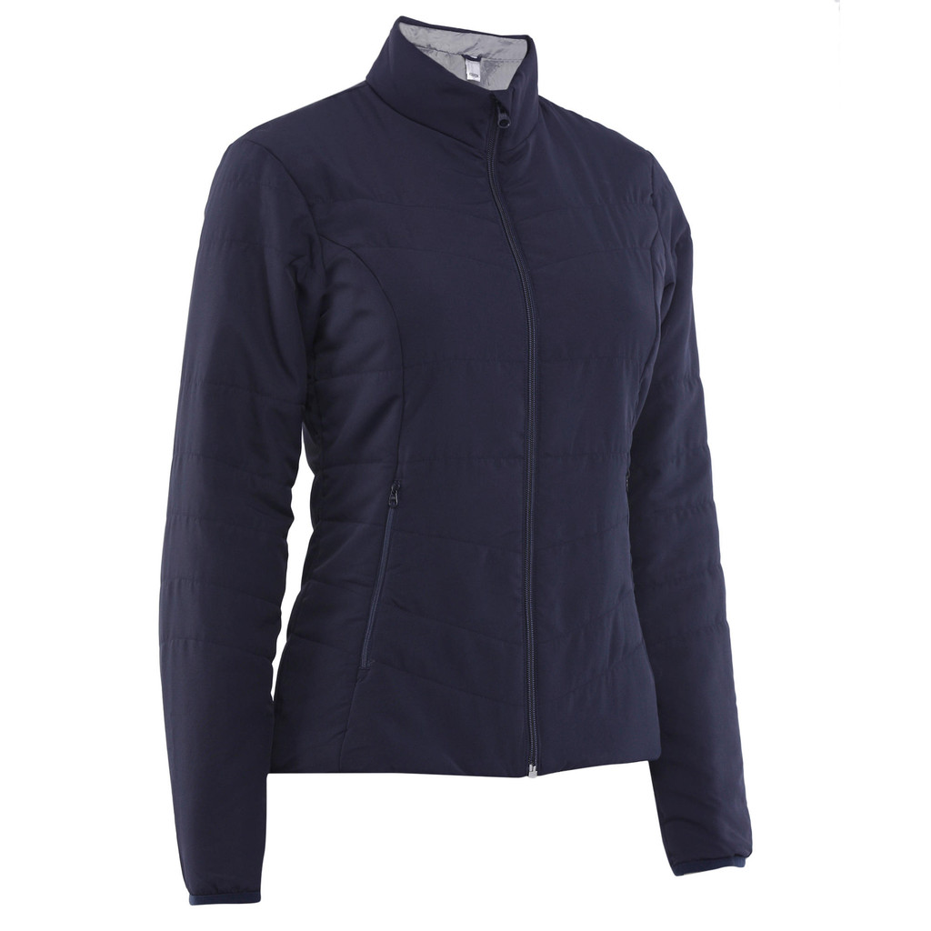 Mô tả Áo khoác trekking có đệm lót trek 50 cho nữ xanh navy DECATHLON forclaz mã 8357148 - 2