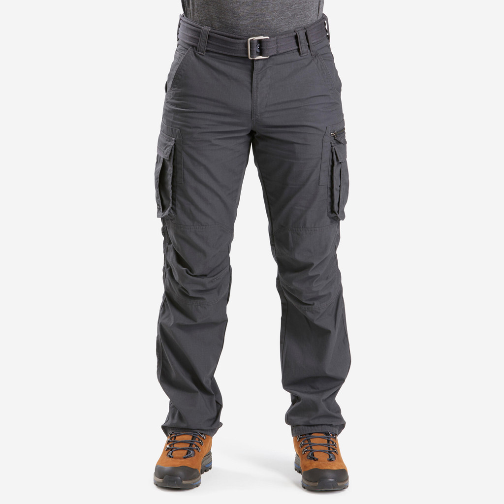 Mô tả Quần dài travel 100 cho nam xám DECATHLON forclaz mã 8572546 - 2