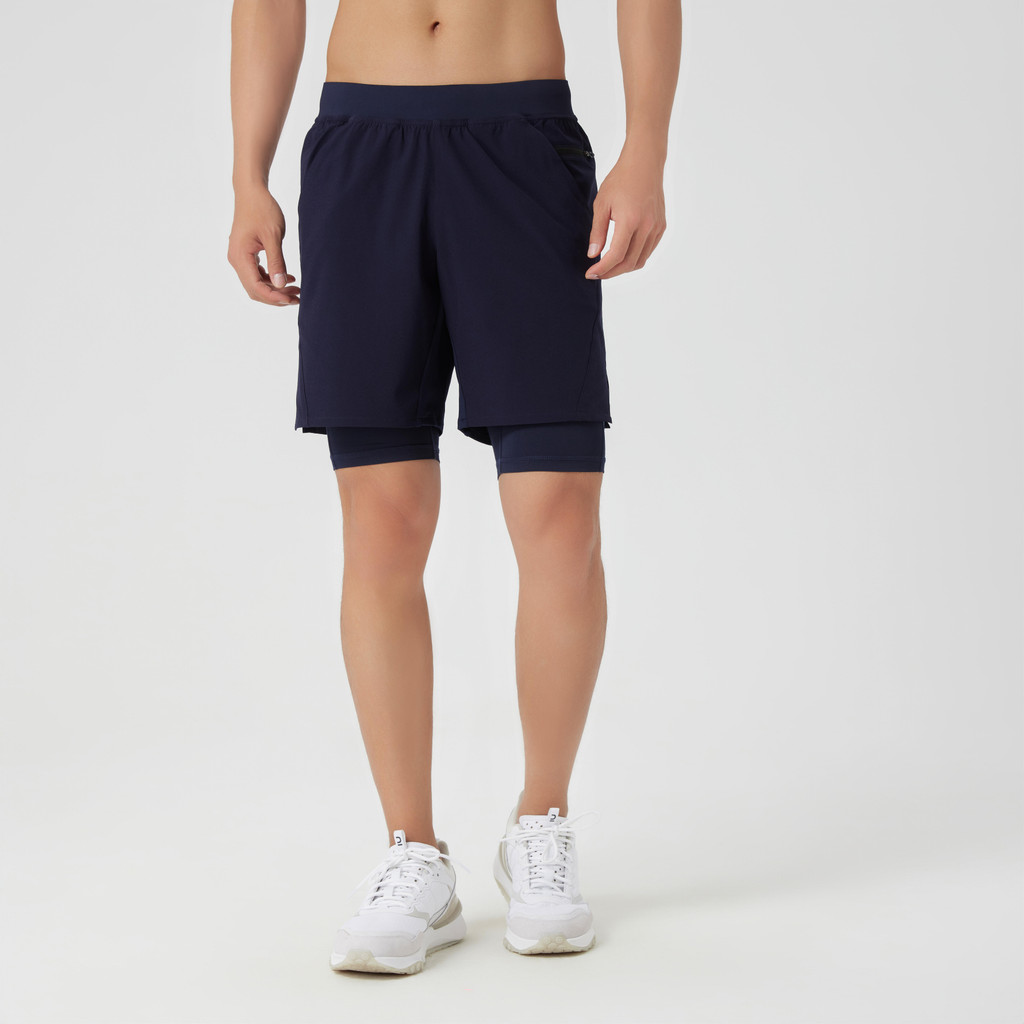 Mô tả Quần short tập fitness 2 trong 1 500 cho nam DECATHLON DOMYOS mã 8785363 - 3