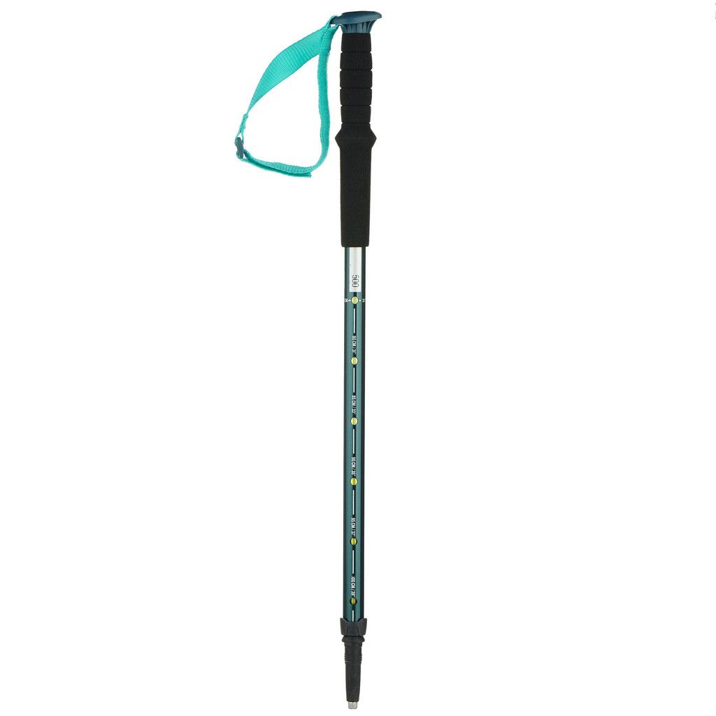 Mô tả Gậy hiking linh hoạt mh500 cho trẻ em xanh DECATHLON quechua mã 8514706 - 1