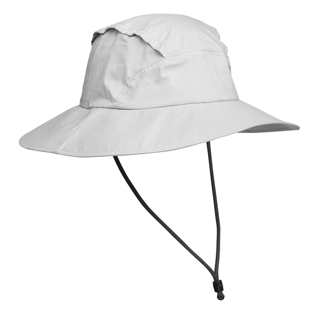 Mô tả Mũ nón rộng vành leo núi trekking trek 900 xám nhạt DECATHLON forclaz mã 8526271 - 1