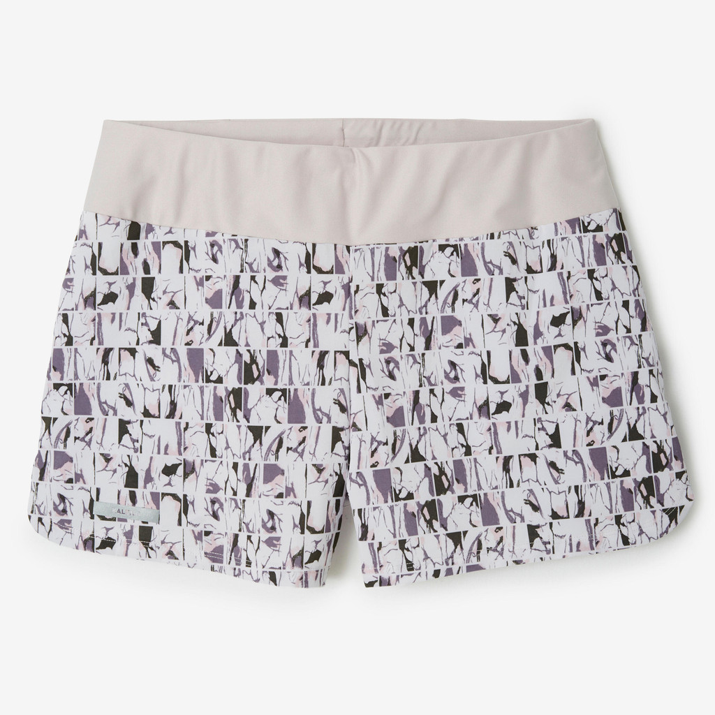 Mô tả Quần short chạy bộ run dry cho nữ xám họa tiết DECATHLON kalenji mã 8559165 - 3