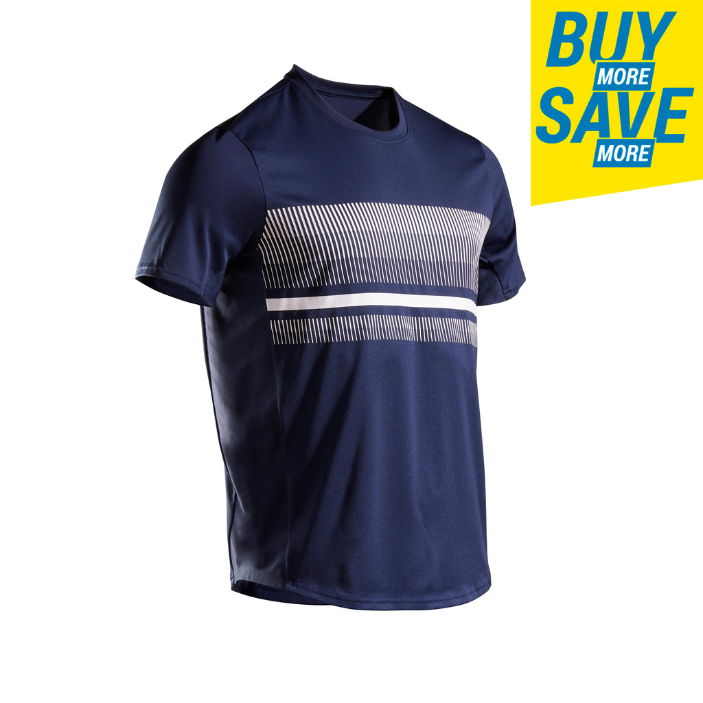 Mô tả Áo thun tennis pickleball tts100 cho nam xanh navy DECATHLON artengo mã 8573148 - 1