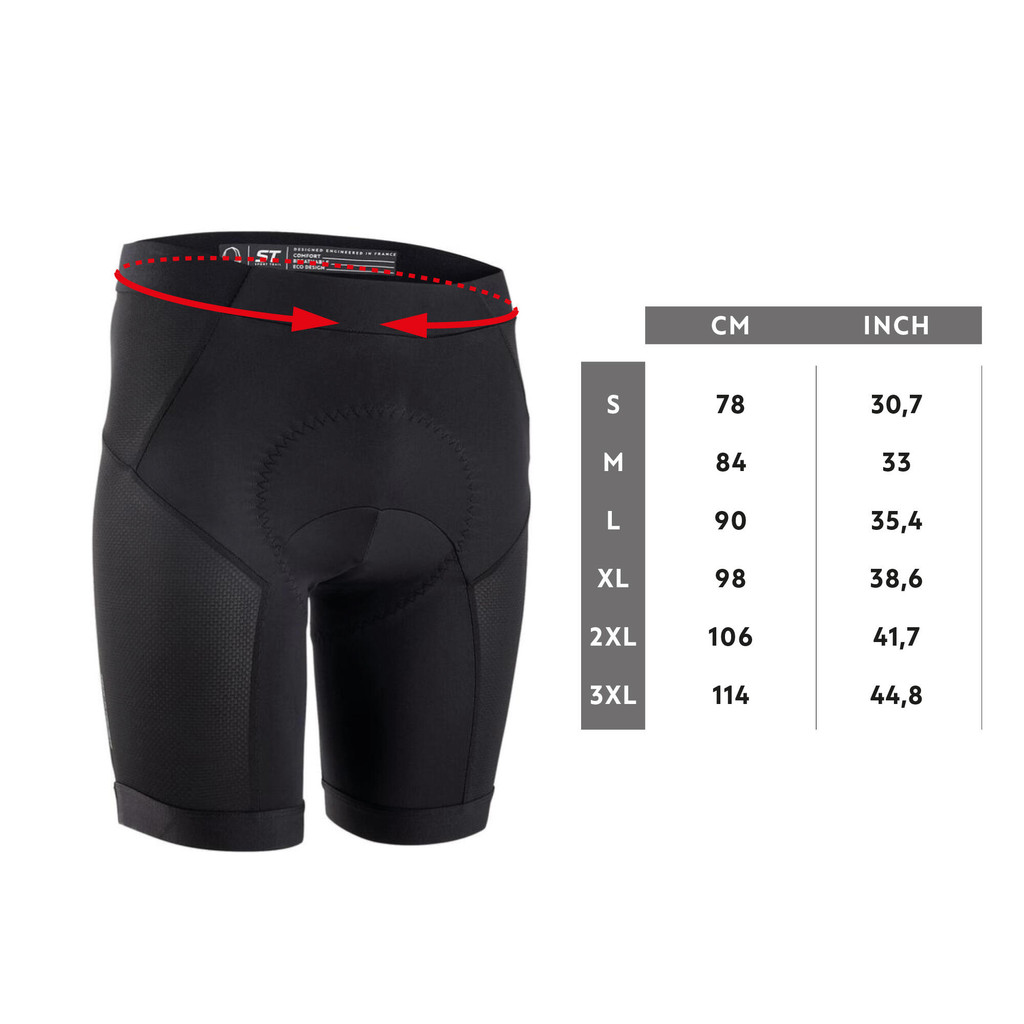 Mô tả Quần đạp xe mặc trong st 500 đen DECATHLON rockrider mã 8580800 - 2