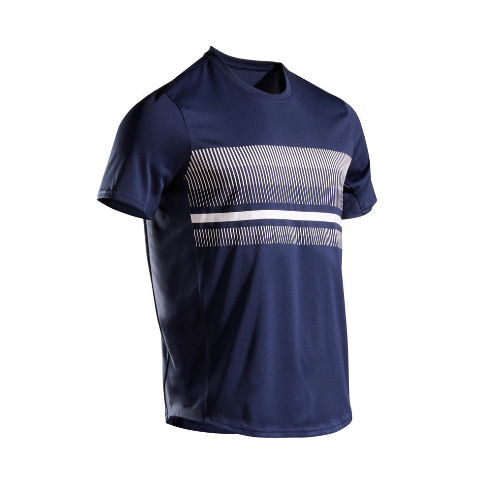 Mô tả Áo thun tennis pickleball tts100 cho nam xanh navy DECATHLON artengo mã 8573148 - 2