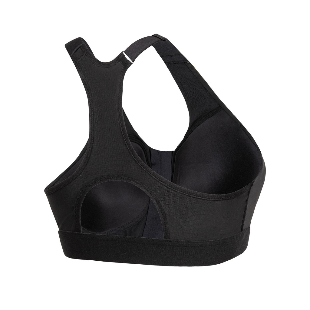 Mô tả Áo bra tập fitness zip up 900 cho nữ đen DECATHLON DOMYOS mã 8578234 - 2