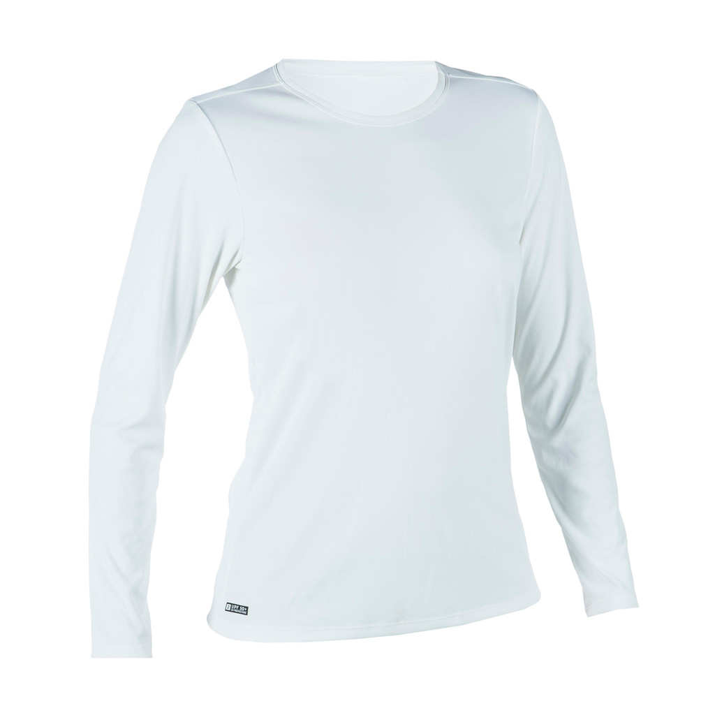 Mô tả Áo thun dài tay lướt sóng chống tia uv cho nữ xám xanh DECATHLON olaian mã 8648128 - 3