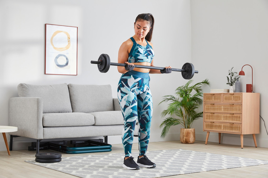 Mô tả Găng tay tập cử tạ thoáng khí cho nữ xám DECATHLON DOMYOS mã 8595215 - 4