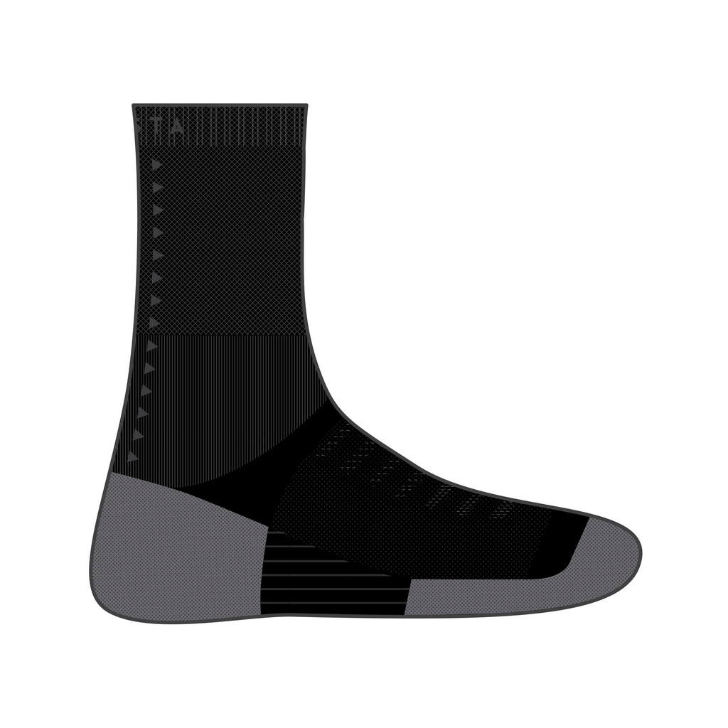 Mô tả Tất đá bóng chống trượt viralto mid cho người lớn đen DECATHLON kipsta mã 8618856 - 1