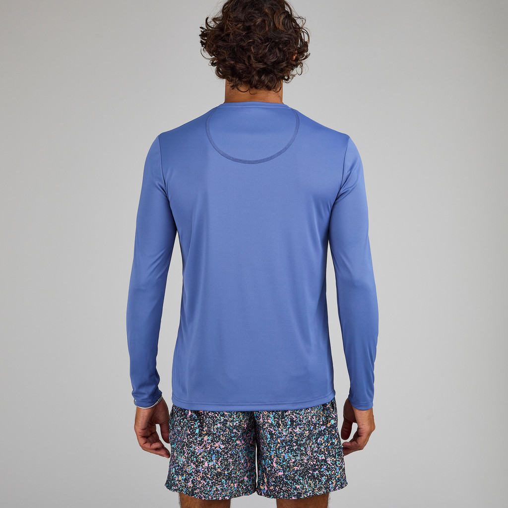 Mô tả Áo thun dài tay lướt sóng chống tia uv cho nam xanh dương DECATHLON olaian mã 8787799 - 4