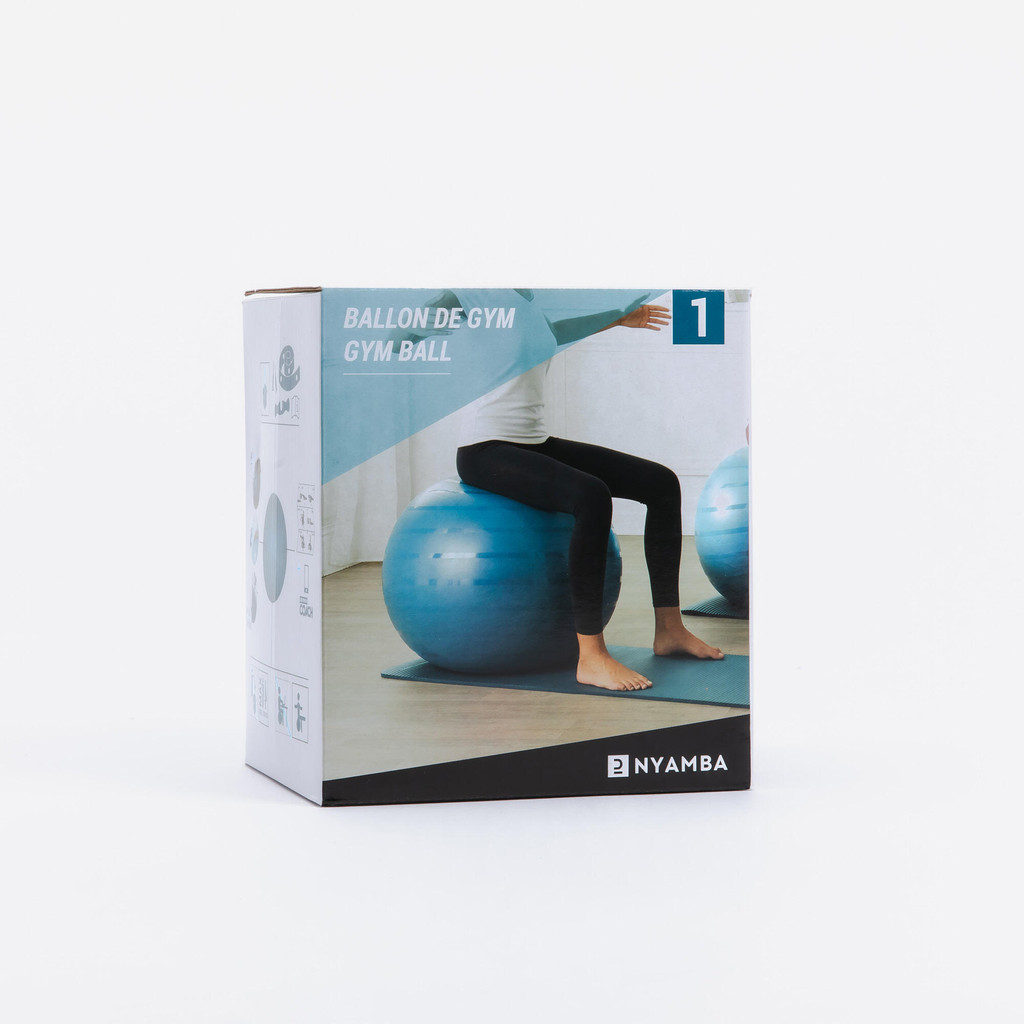 Mô tả Bóng thể dục cỡ s xanh dương DECATHLON DOMYOS mã 8603633 - 1