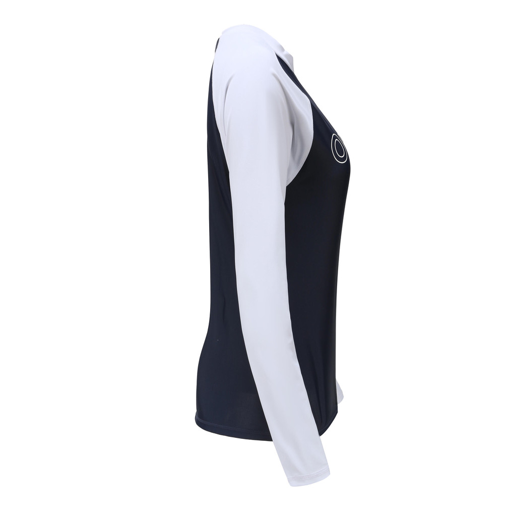Mô tả Áo lướt sóng chống tia uv 100 cho nữ đen trắng DECATHLON olaian mã 8664813 - 1