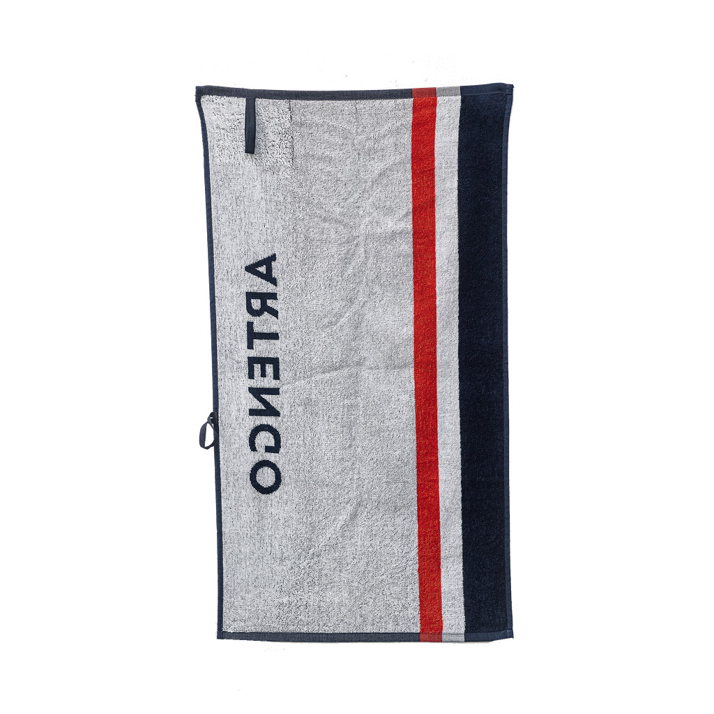 Mô tả Khăn ts 100 cho các môn thể thao dùng vợt xanh navy DECATHLON artengo mã 8731739 - 3