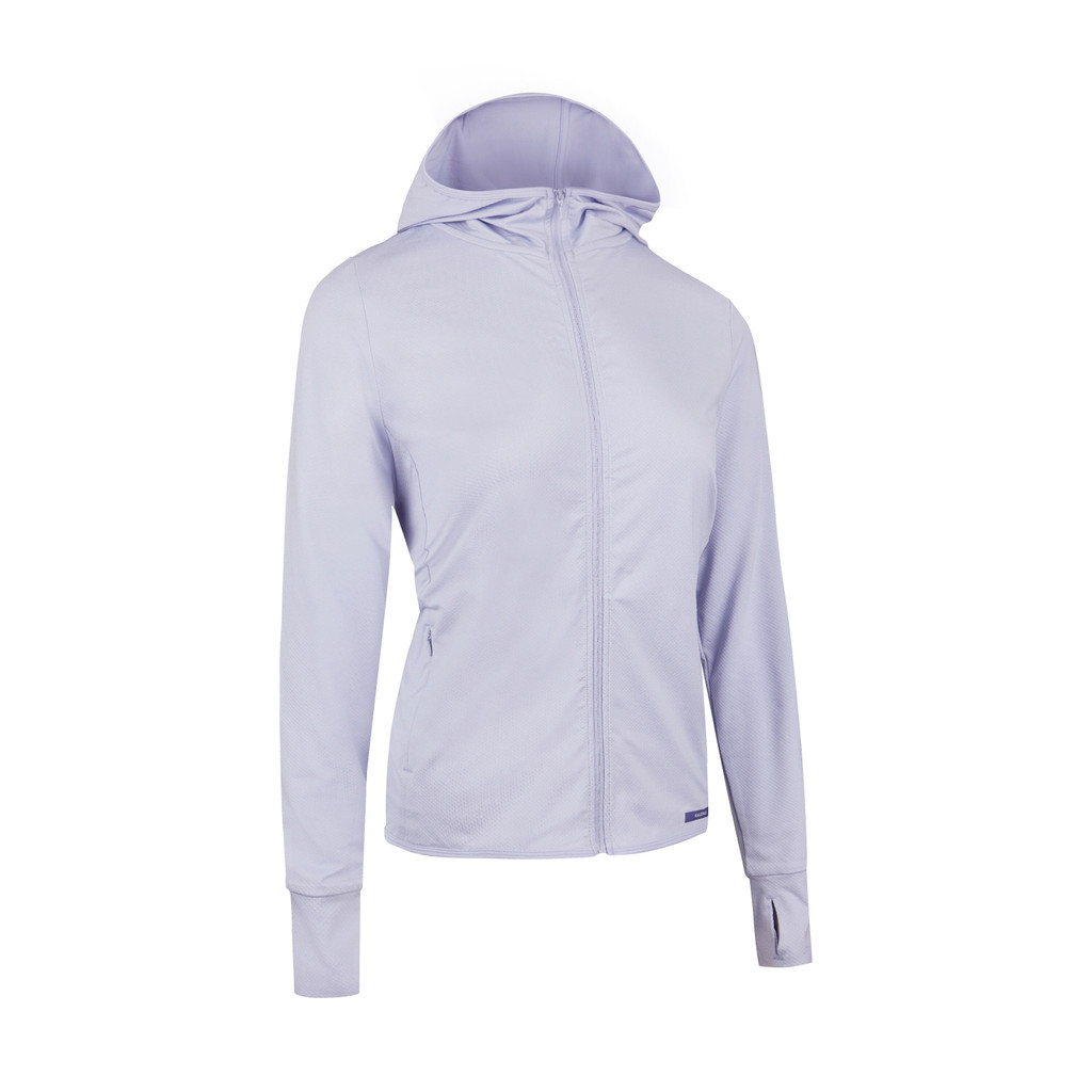 Mô tả Áo khoác chạy bộ chống nắng cho nữ tím nhạt DECATHLON kalenji mã 8626366 - 1