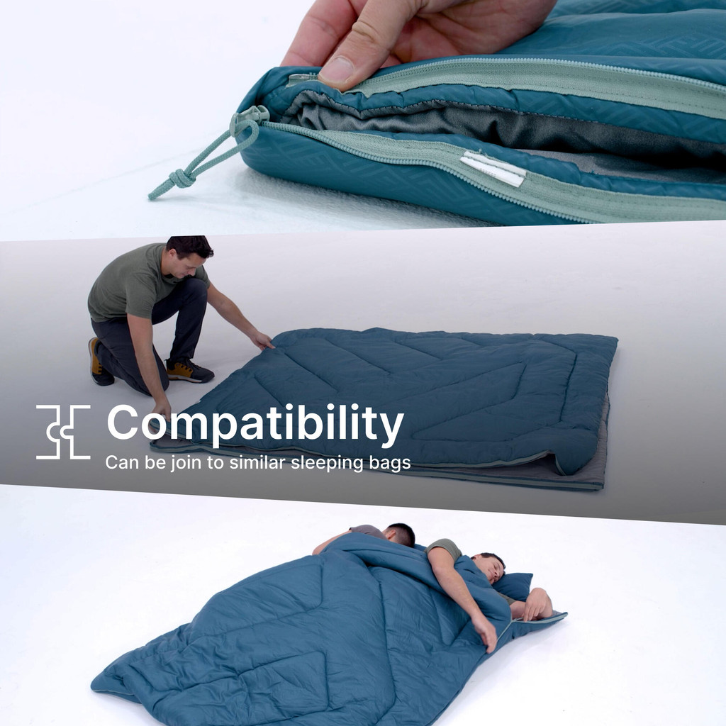 Mô tả Túi ngủ cắm trại đa dụng arpenaz 15° DECATHLON quechua mã 8737673 - 4