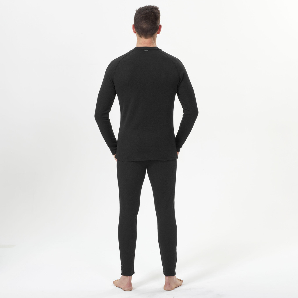 Mô tả Áo giữ ấm giữ nhiệt mùa đông cơ bản cho nam đen DECATHLON wedze mã 8510029 - 3