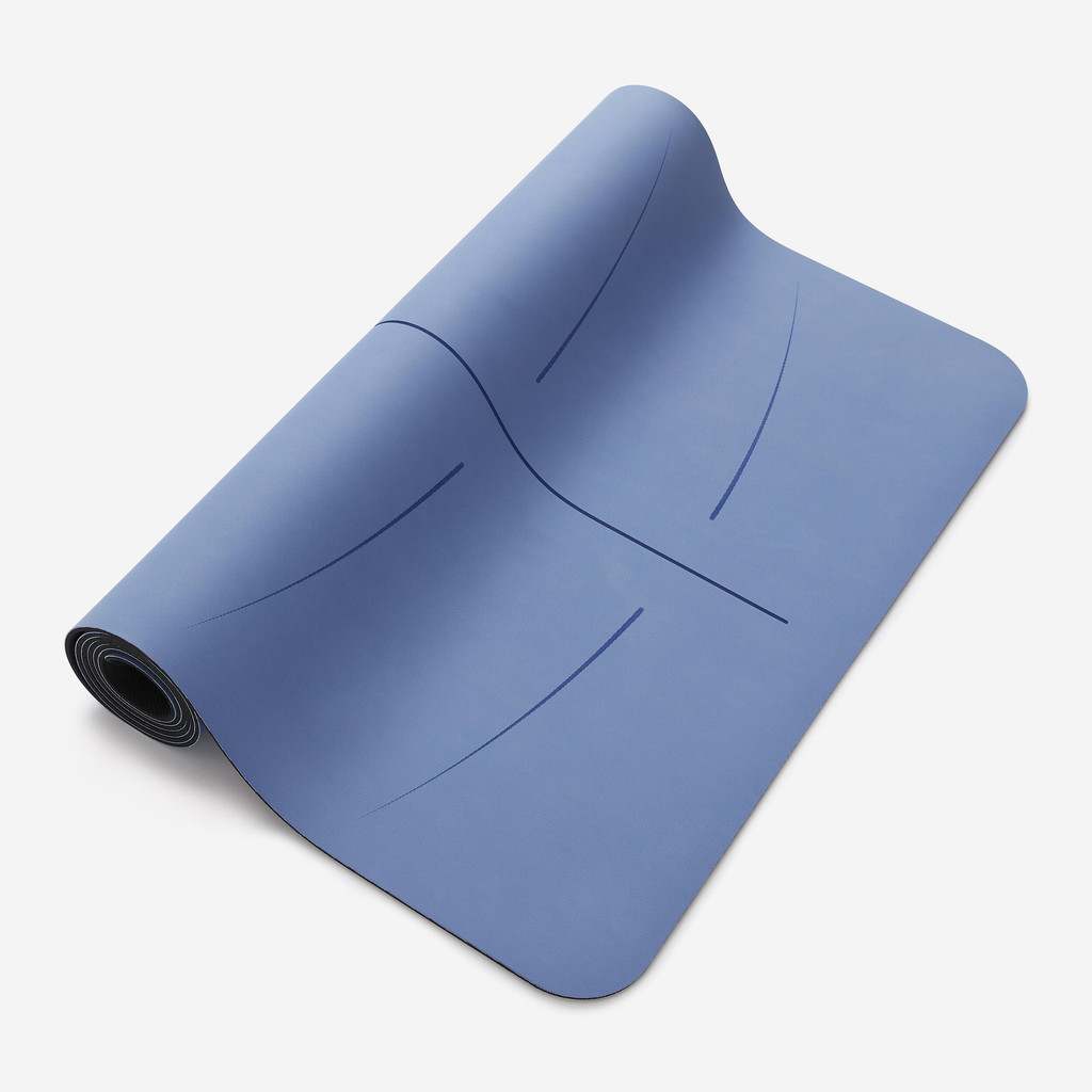 Mô tả Thảm yoga 4 mm siêu bám DECATHLON Xanh dương nhạt - 4