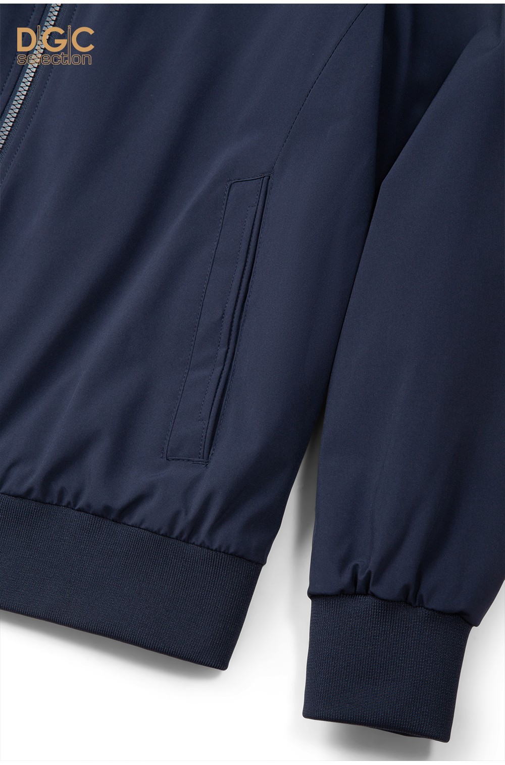 Mô tả Áo khoác nam  bomber 2 lớp cao cấp DGCs - Vải gió chống thấm nước, chống bụi bẩn - WAJKBC06M - 5