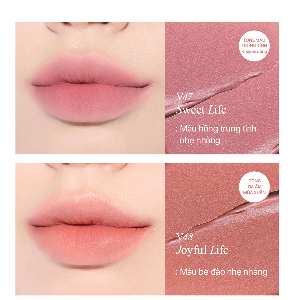 Mô tả Son kem thuần chay tone MLBB Bbia Last Velvet Tint (5g) - 5
