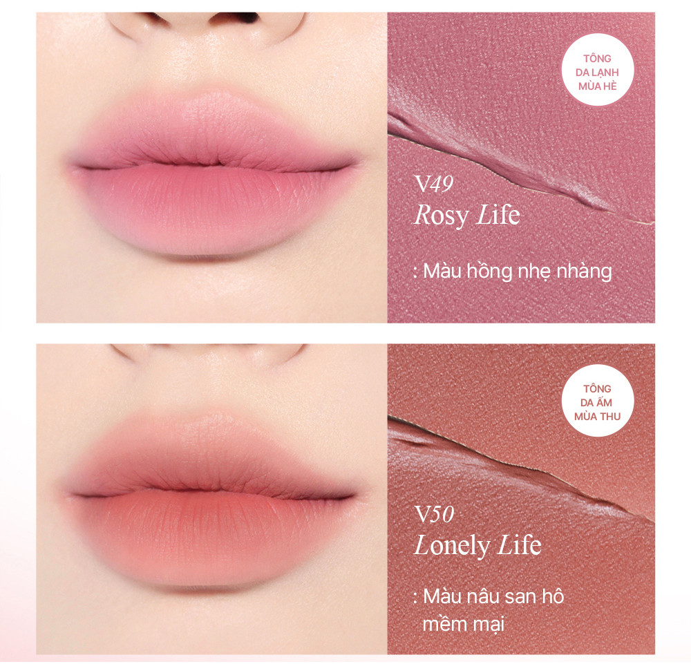 Mô tả Son kem thuần chay tone MLBB Bbia Last Velvet Tint (5g) - 6