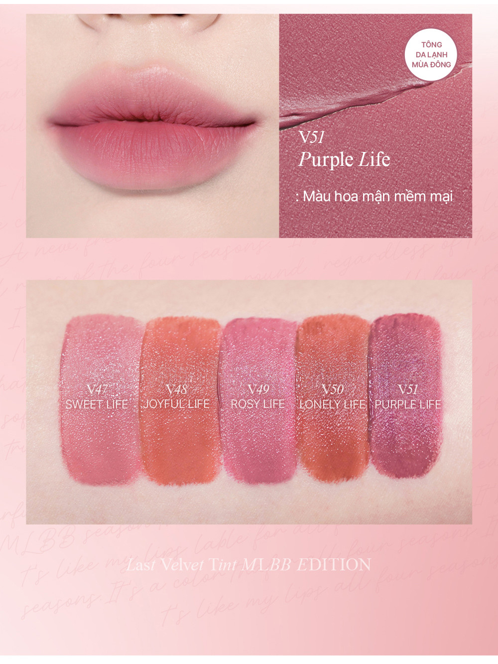 Mô tả Son kem thuần chay tone MLBB Bbia Last Velvet Tint (5g) - 7