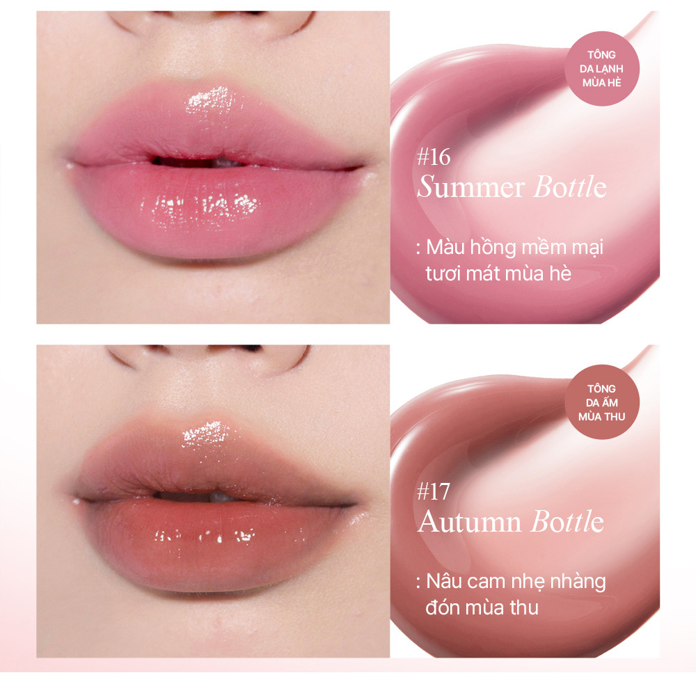 Mô tả Son tint bóng thuần chay tone MLBB Bbia Glow Tint (3.2g) - 5