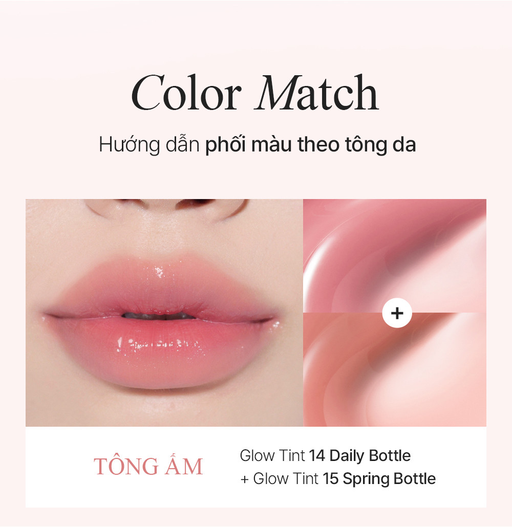 Mô tả Son tint bóng thuần chay tone MLBB Bbia Glow Tint (3.2g) - 10