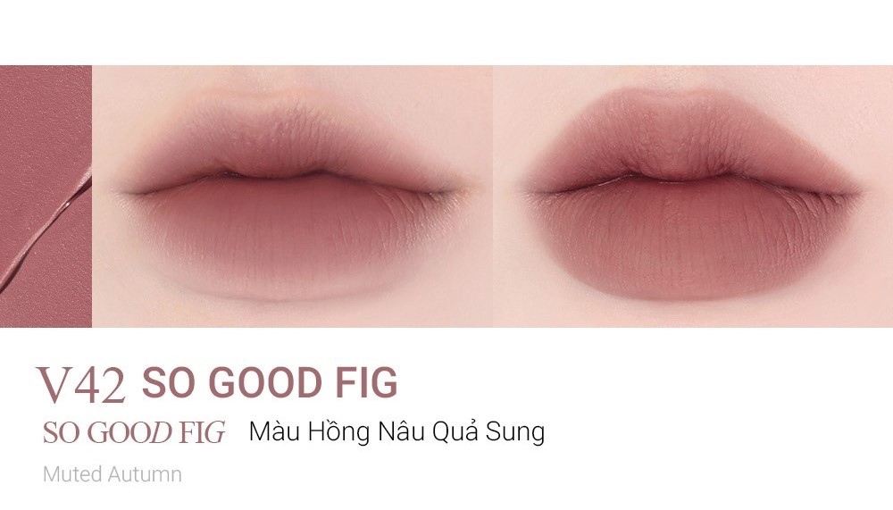 Mô tả Son Kem Lì Thuần Chay Bbia Last Velvet Tint - Respect Edition (3 màu) 5g Bbia - 2