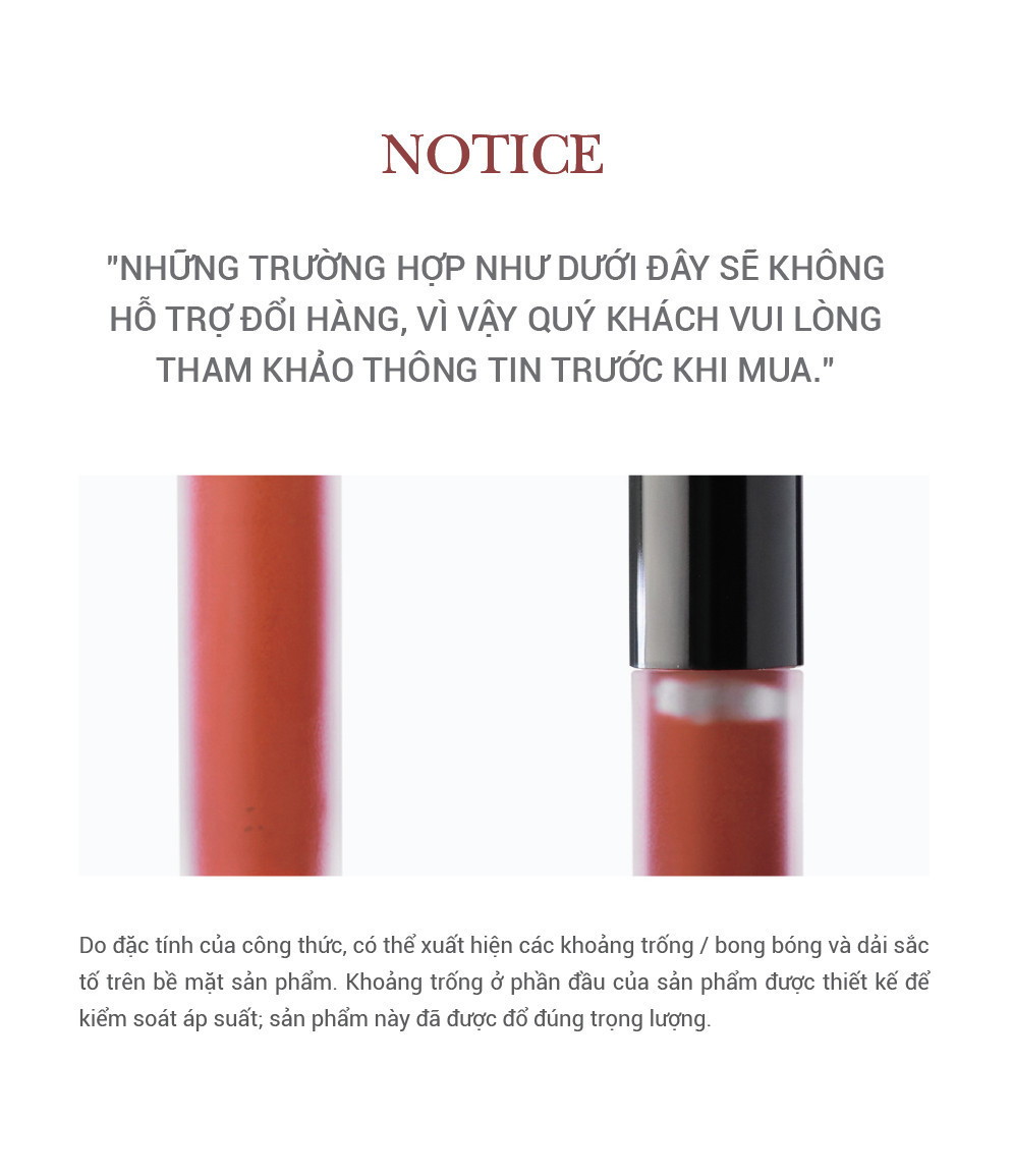 Mô tả Son Kem Lì Bbia Last Velvet Lip Tint - Dusk Edition (3 màu) 5g - 12