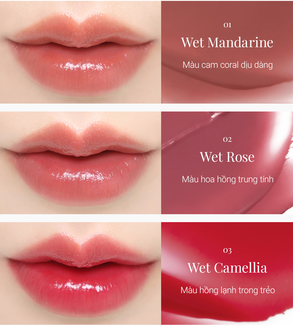 Mô tả Son thỏi Bbia Ready To Wear Water Lipstick( 5 màu) 3g Bbia Official Store - 3