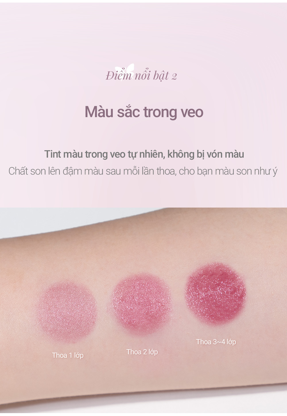 Mô tả Son thỏi Bbia Ready To Wear Water Lipstick( 5 màu) 3g Bbia Official Store - 6
