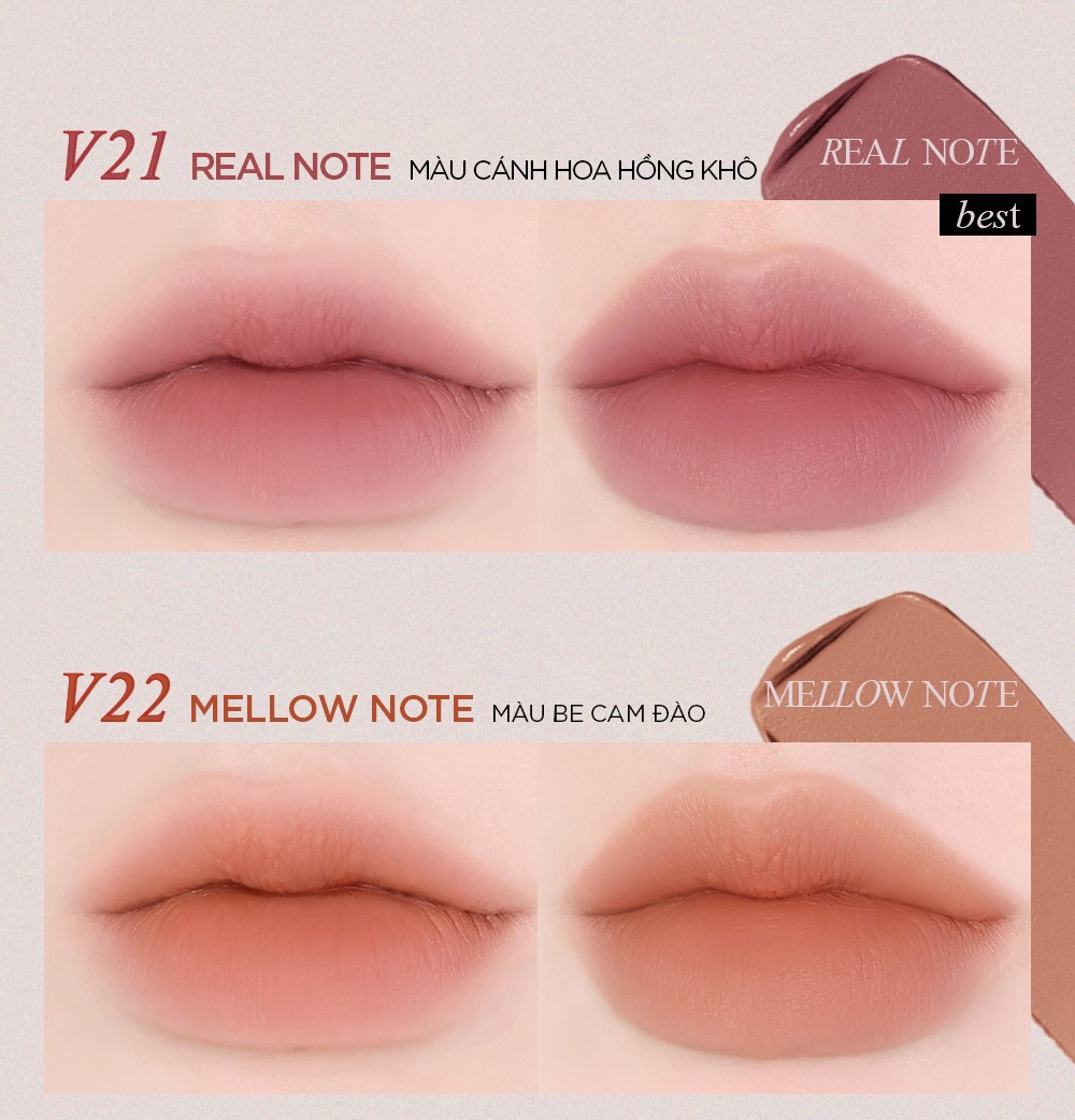 Mô tả Son Kem Lì Thuần Chay Bbia Last Velvet Tint - V Edition - Version 5 (5 màu) 5g Bbia Officia - 2