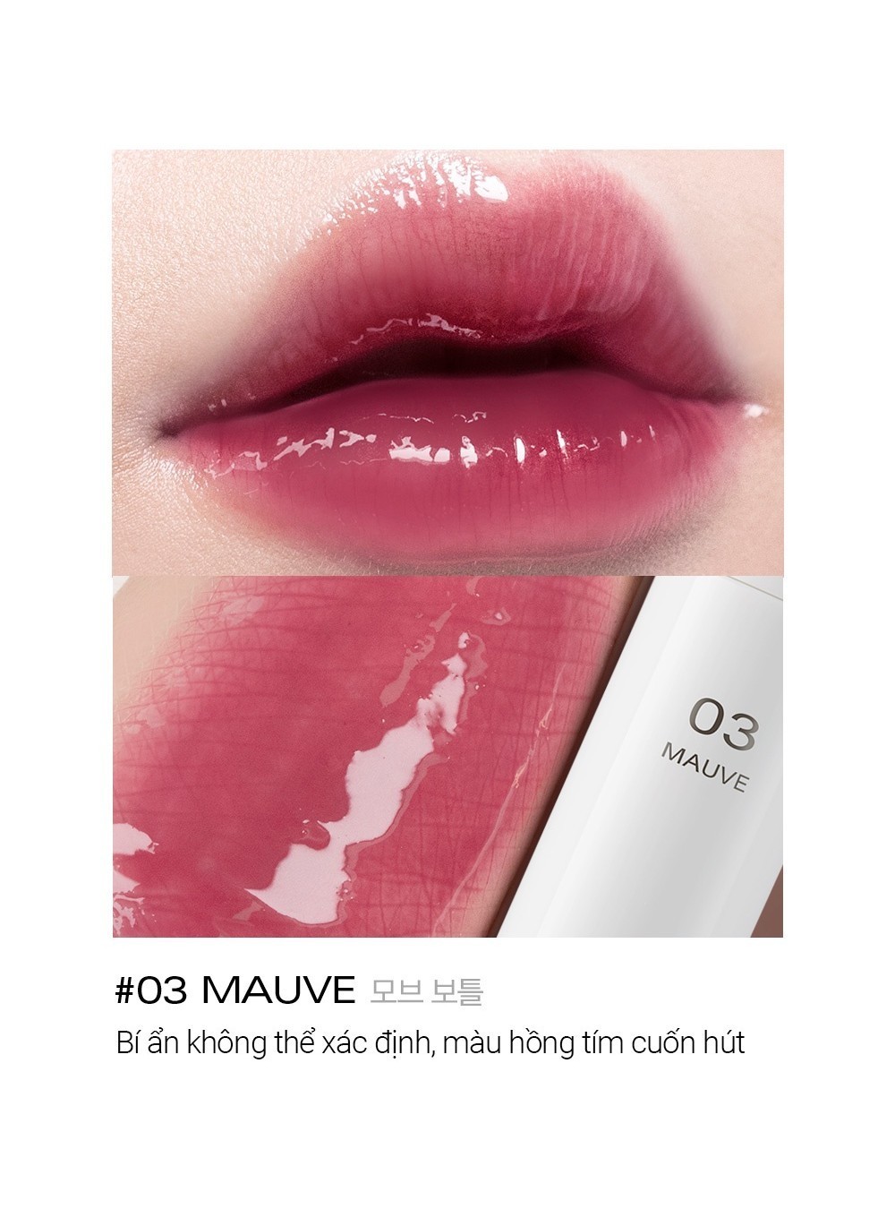 Mô tả Son tint bóng BBIA Glow Lip Tint 3.2g - 3