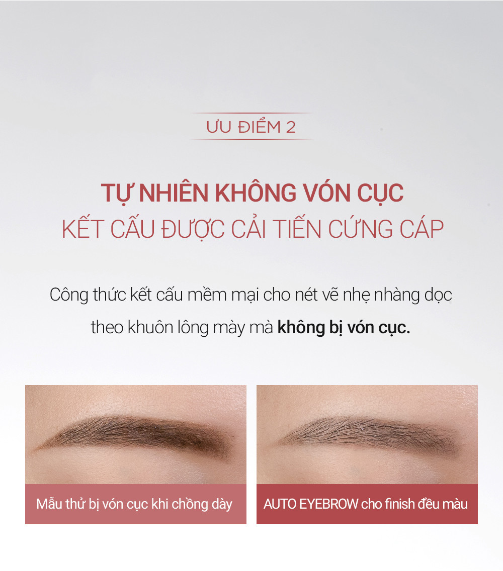 Mô tả Chì Kẻ Chân Mày Bbia Last Auto Eyebrow Pencil (5 màu) 0.18g - Bbia Official Store - 4