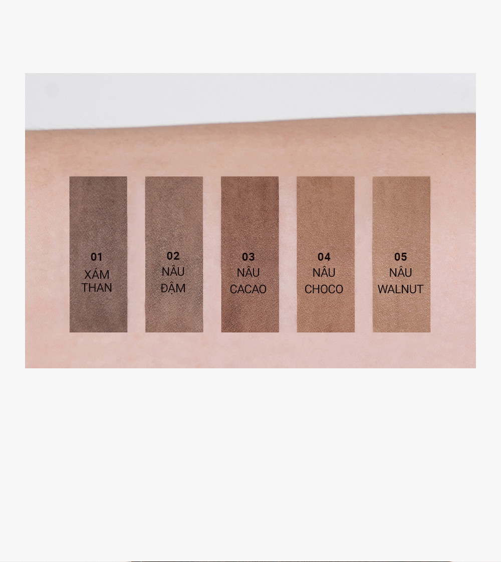 Mô tả Chì Kẻ Chân Mày Bbia Last Auto Eyebrow Pencil (5 màu) 0.18g - Bbia Official Store - 9