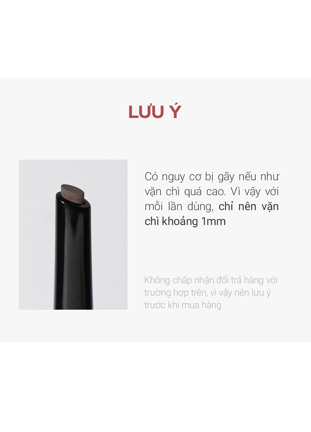 Mô tả Chì Kẻ Chân Mày Bbia Last Auto Eyebrow Pencil (5 màu) 0.18g - Bbia Official Store - 11