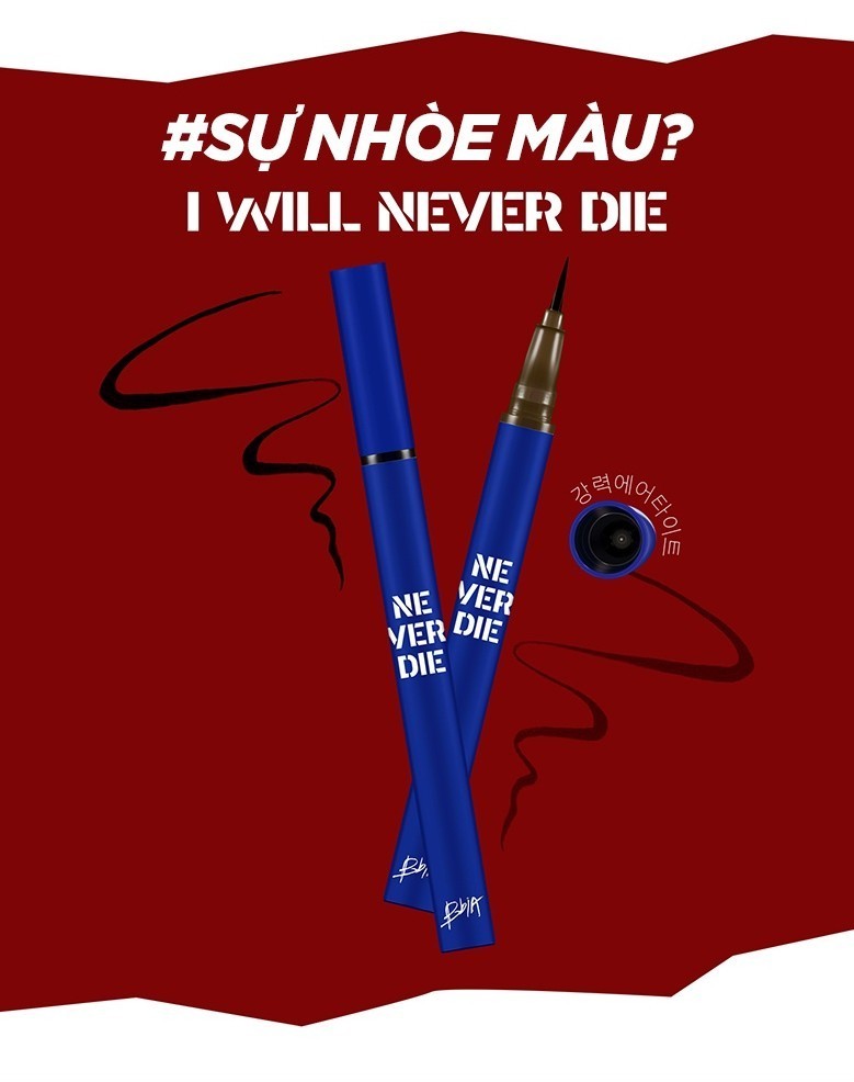 Mô tả Kẻ Mắt Bbia Never Die Brush Eyeliner (2 màu) 0.4g Bbia Official Store - 4