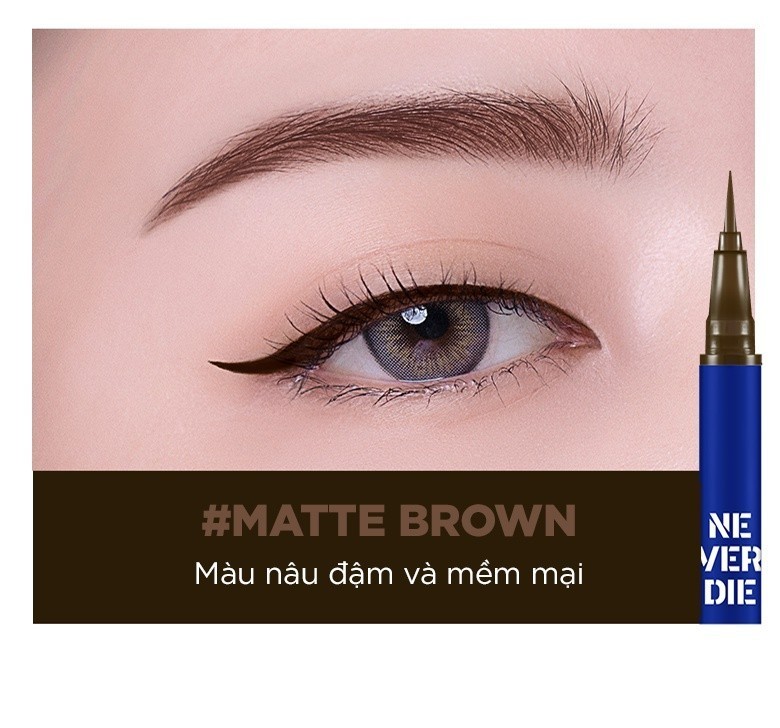 Mô tả Kẻ Mắt Bbia Never Die Brush Eyeliner (2 màu) 0.4g Bbia Official Store - 10