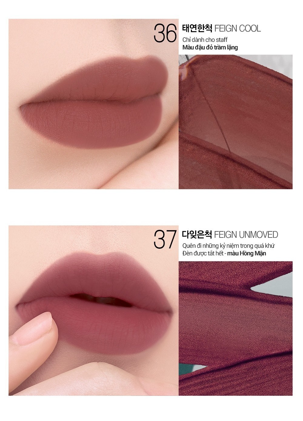 Mô tả Son tint lì Bbia Last Velvet Lip Tint Version 8 (5g) - 3