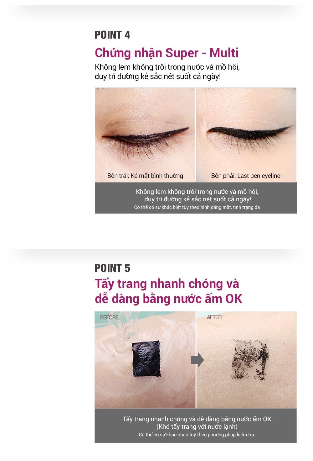 Mô tả Kẻ Mắt Nước Bbia Last Pen Eyeliner (3 màu) 0.6g Bbia Offical Store - 5
