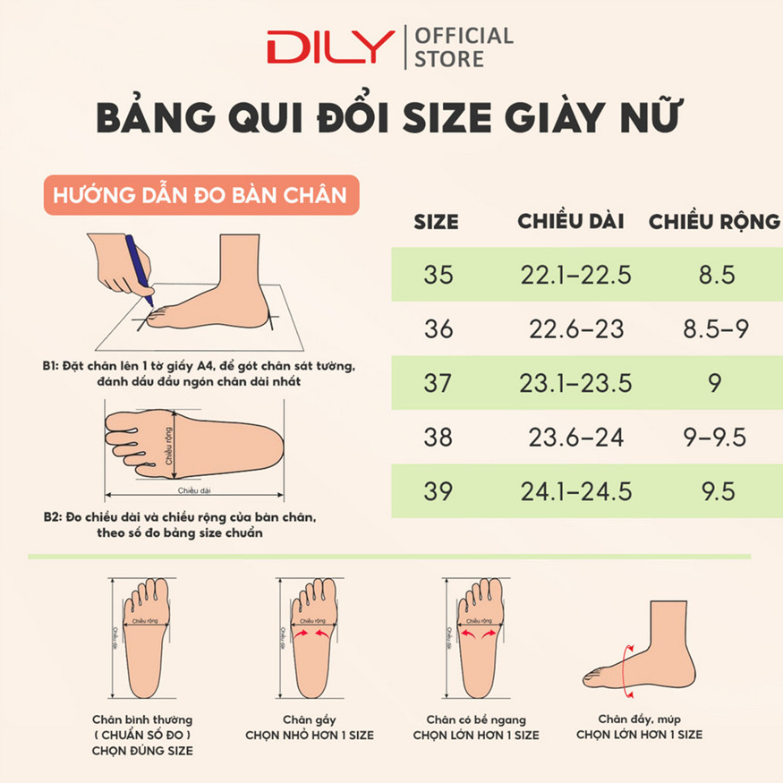 Giày sandal DILY AA0455 phối đồ
