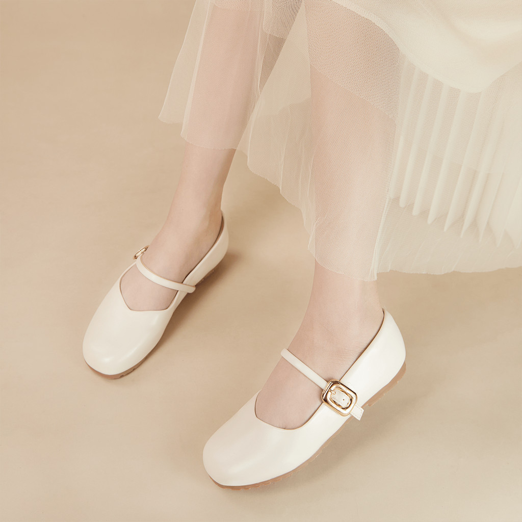 Chi tiết quai cài khoá kim loại Giày búp bê DILY AA0438
