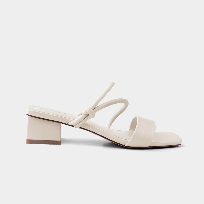 Mô tả Guốc nữ 3 phân DILY tiện lợi gót vuông, giày sandal nữ mũi vuông quai mảnh êm chân 3cm_AA0278 - 2
