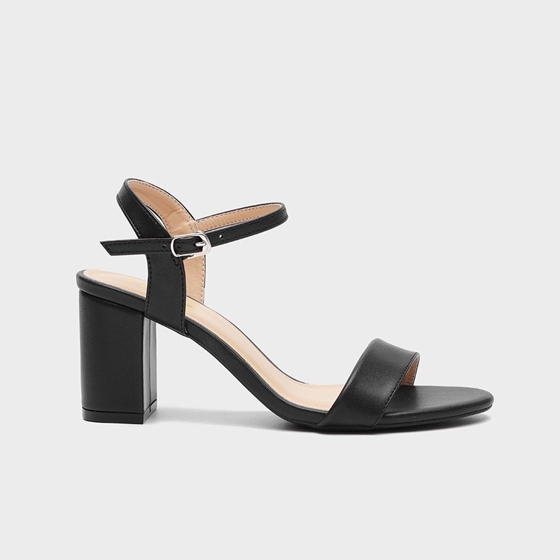 Mô tả Giày sandal nữ DILY gót vuông cơ bản 7cm_AA0296 - 1