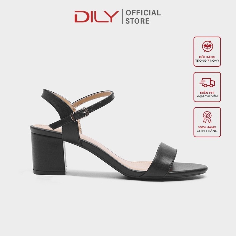 Mô tả Giày sandal nữ DILY thời trang gót vuông 5cm_AA0295 - 1