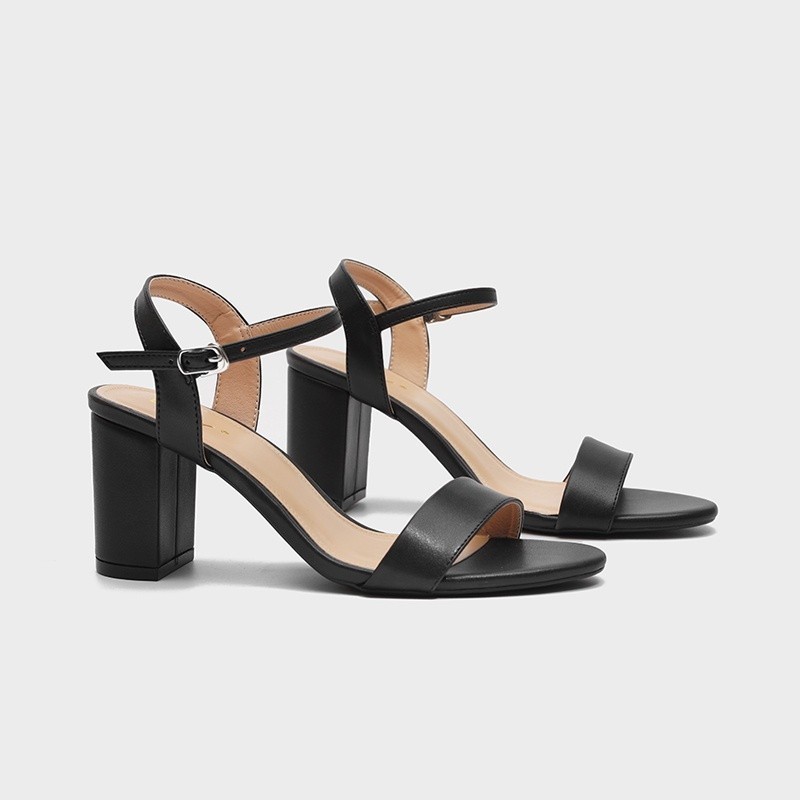 Mô tả Giày sandal nữ DILY gót vuông cơ bản 7cm_AA0296 - 2