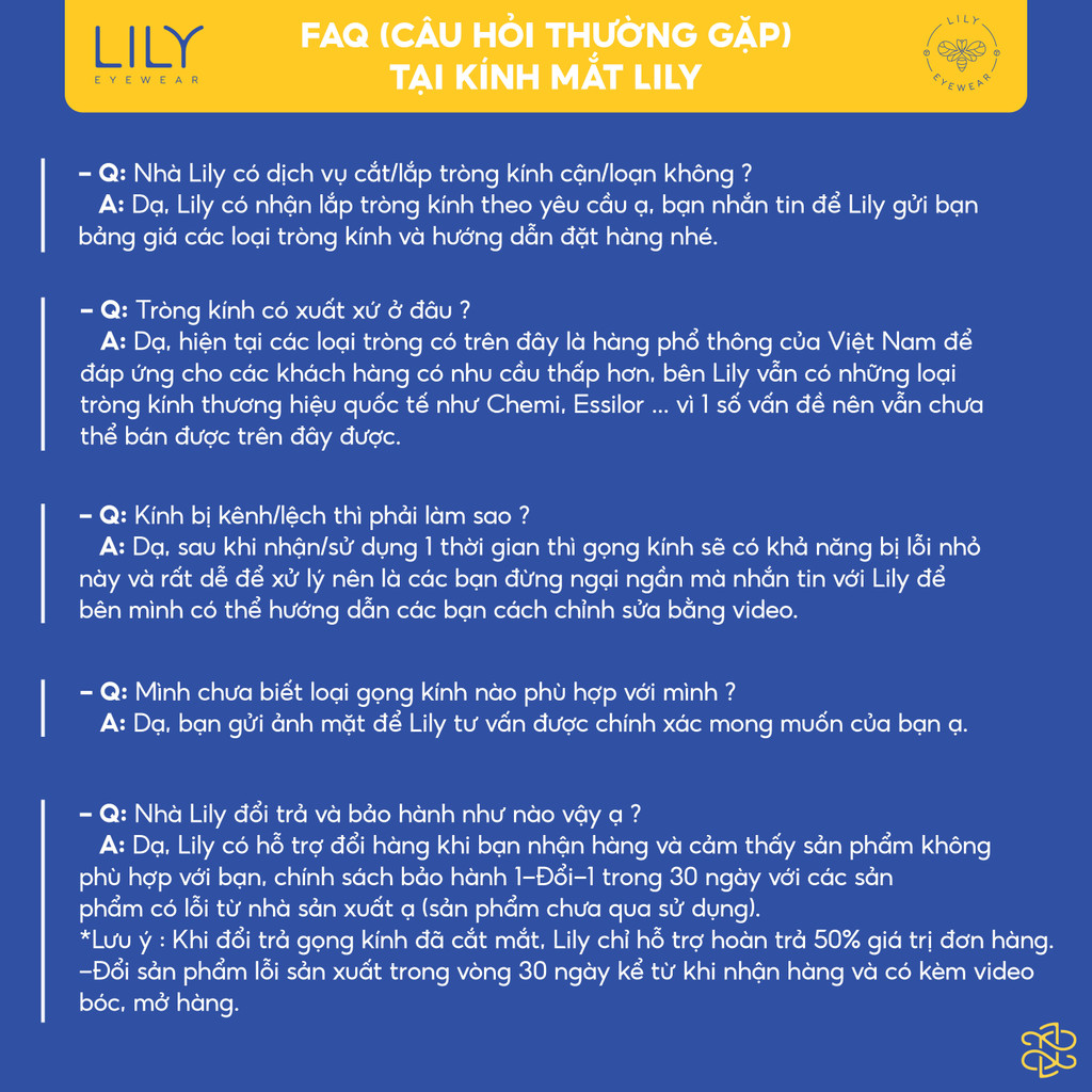 Mô tả Gọng kính mắt vuông nam nữ LILYEYEWEAR chất liệu nhựa  cao cấp chắc chắn kiểu dáng hiện đại màu sắc thanh lịch 23019KOR - 4