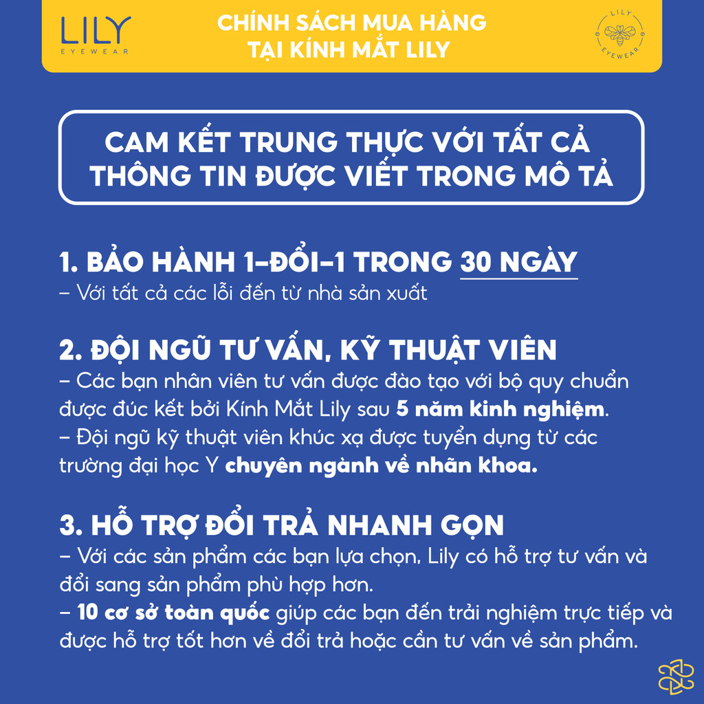 Mô tả Kính mát dáng vuông thời trang LILYEYEWEAR chất liệu nhựa cao cấp chống UV400 kiểu dáng hiện đại thời trang  KC26 - 4